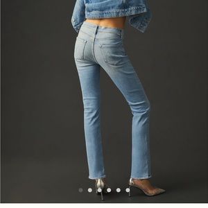 MOTHER Mid-Rise Dazzler Ankle Jeans